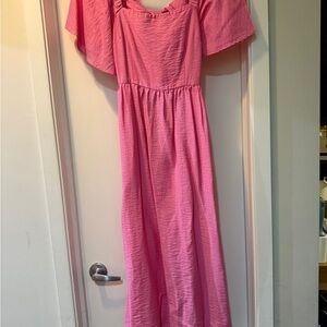 A New Day Vibrant Pink Dress